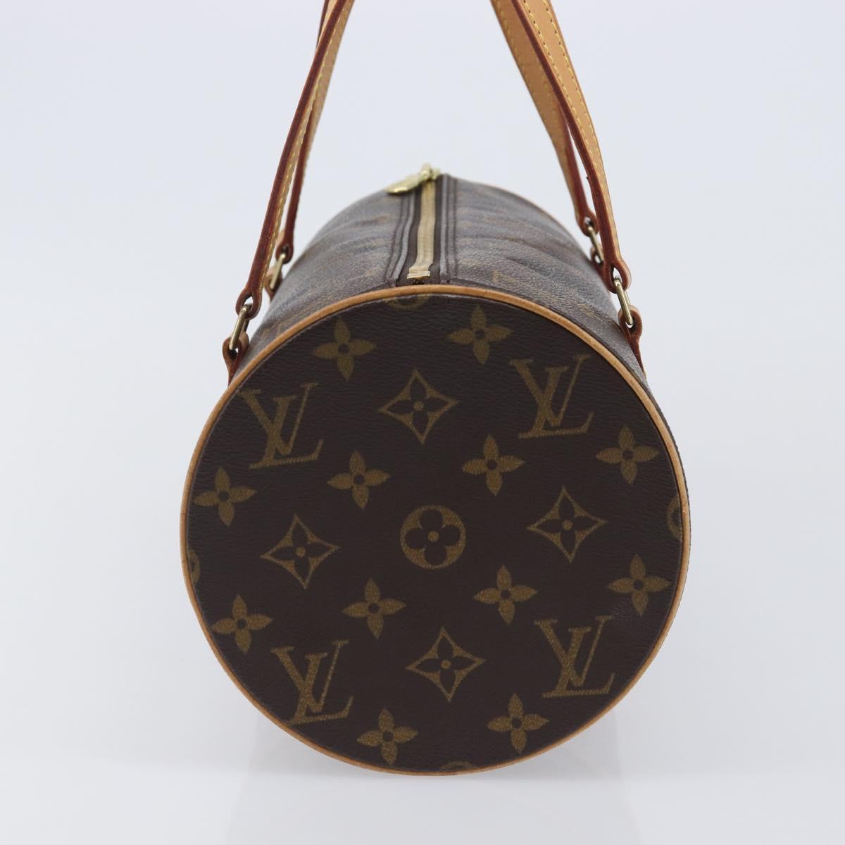 LOUIS VUITTON Monogram Papillon 30 Hand Bag M51385 LV Auth LN017V