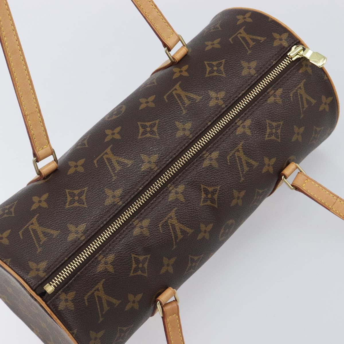 LOUIS VUITTON Monogram Papillon 30 Hand Bag M51385 LV Auth LN017V