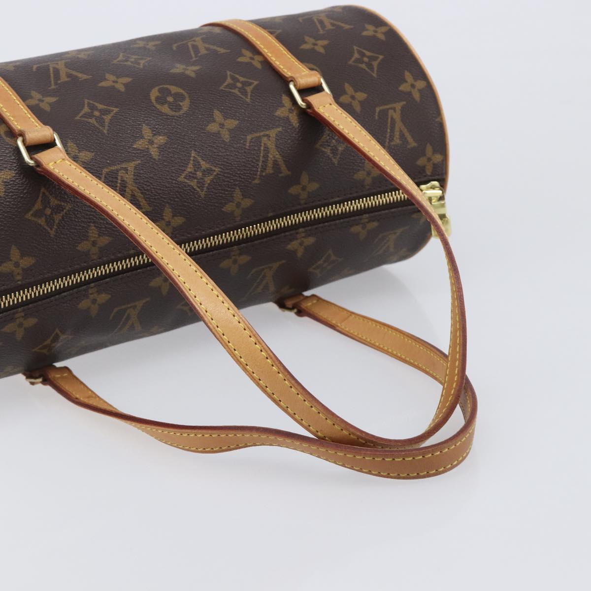 LOUIS VUITTON Monogram Papillon 30 Hand Bag M51385 LV Auth LN017V