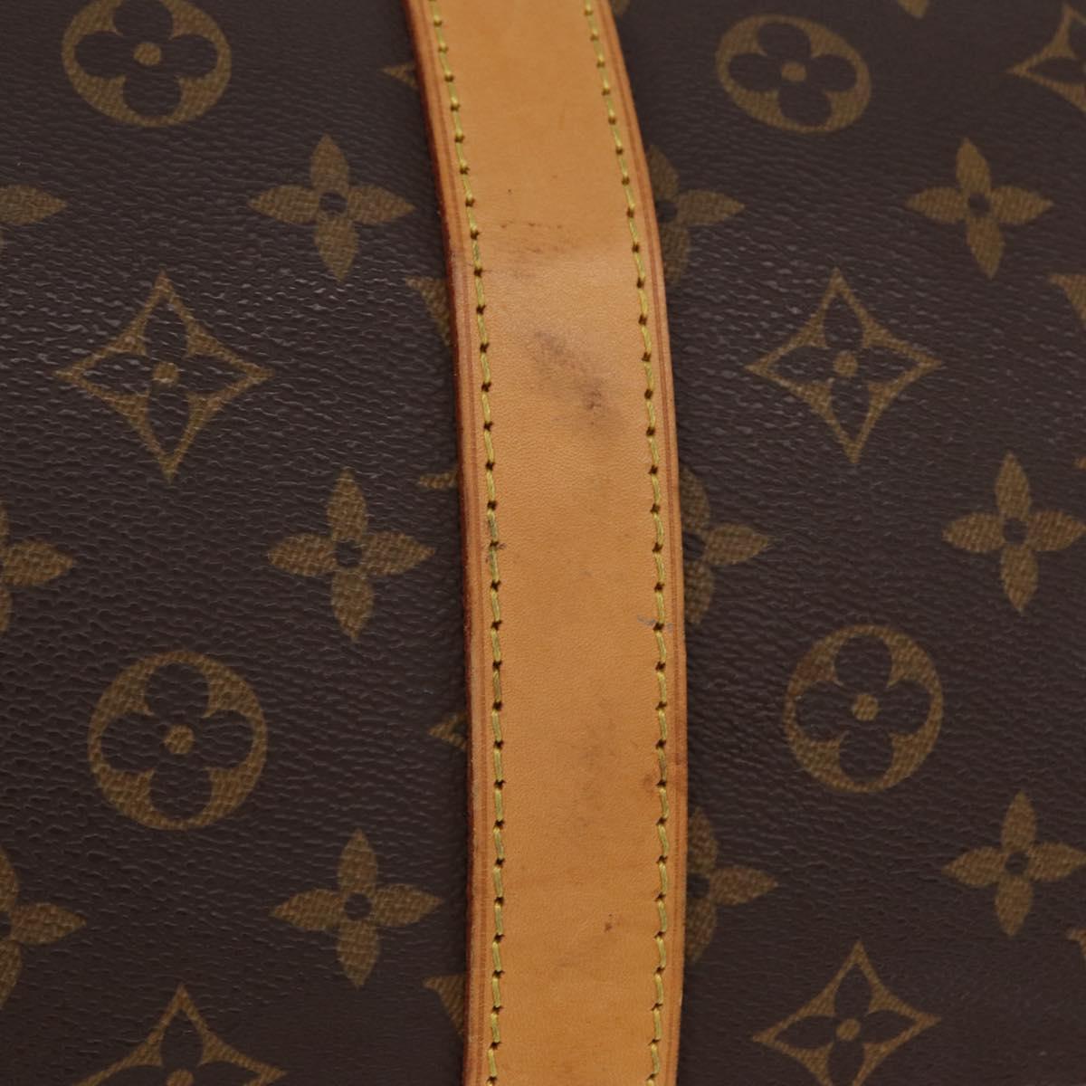 LOUIS VUITTON Monogram Keepall 60 Boston Bag M41422 LV Auth LN037A