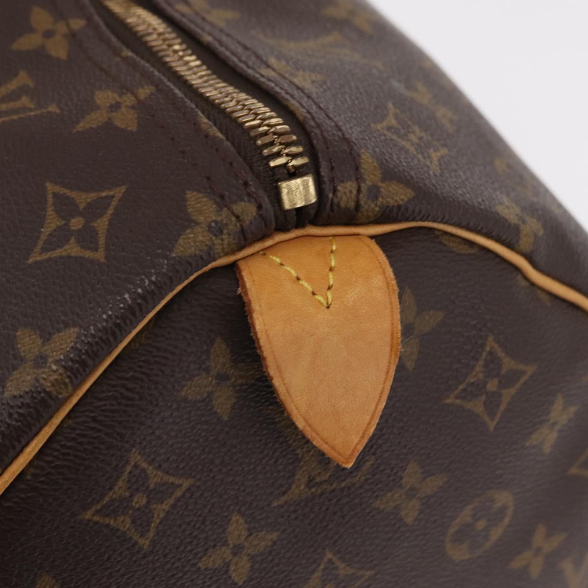 LOUIS VUITTON Monogram Keepall 60 Boston Bag M41422 LV Auth LN037A