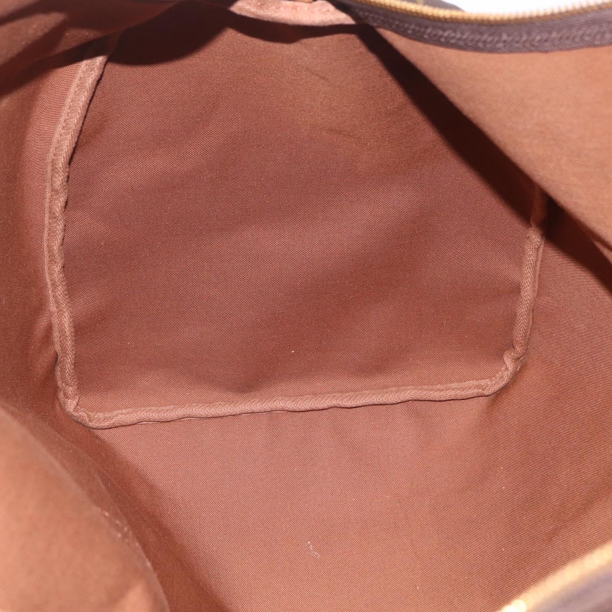 LOUIS VUITTON Monogram Keepall 60 Boston Bag M41422 LV Auth LN038A