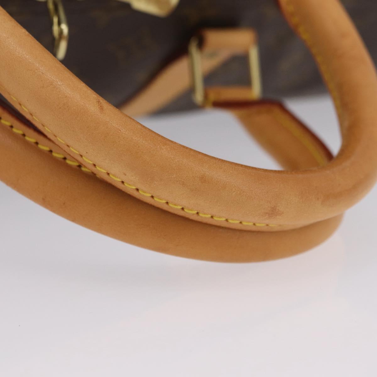 LOUIS VUITTON Monogram Keepall 60 Boston Bag M41422 LV Auth LN038A