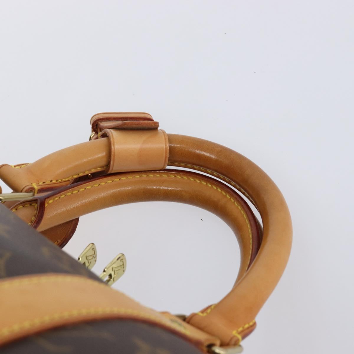 LOUIS VUITTON Monogram Keepall 55 Boston Bag M41424 LV Auth LN039V