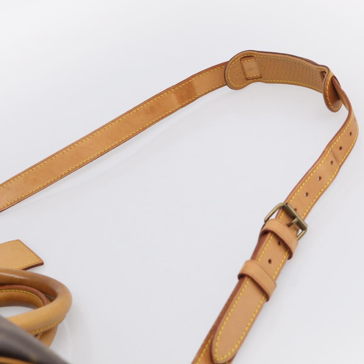 LOUIS VUITTON Monogram Keepall Bandouliere 50 Boston Bag M41416 LV Auth LN042V