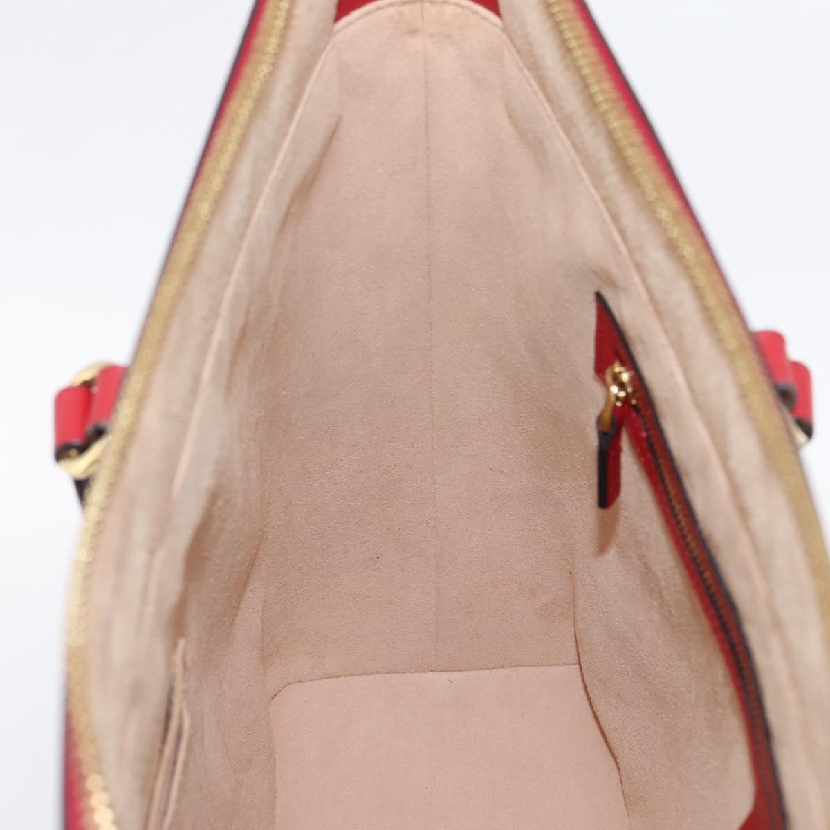 GUCCI GG Supreme Blooms Tote Bag PVC Navy Gold Tone 415721 Auth LN048V