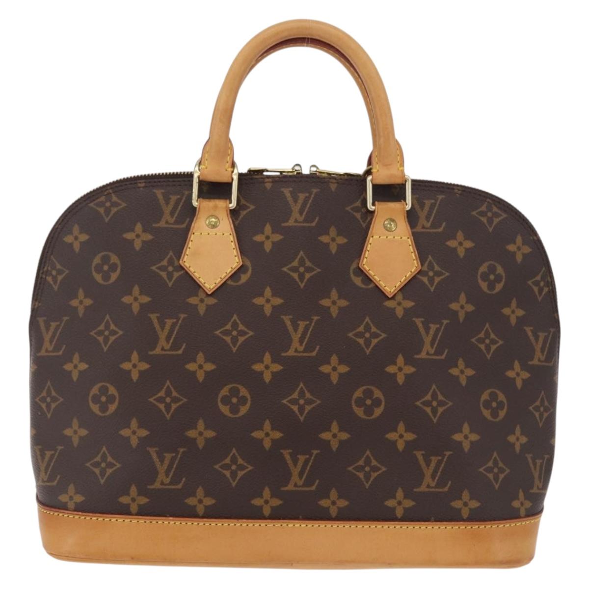 LOUIS VUITTON Monogram Alma Hand Bag M51130 LV Auth LN066A