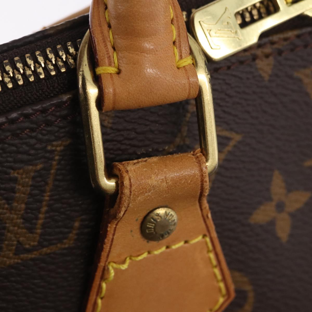 LOUIS VUITTON Monogram Alma Hand Bag M51130 LV Auth LN066A