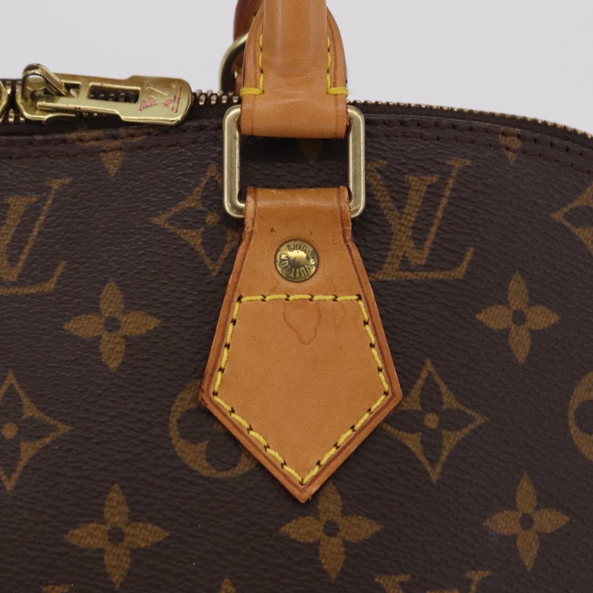LOUIS VUITTON Monogram Alma Hand Bag M51130 LV Auth LN066A