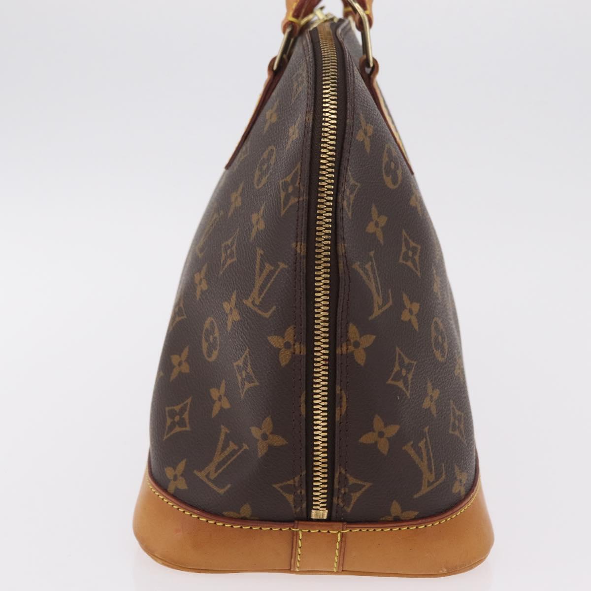 LOUIS VUITTON Monogram Alma Hand Bag M51130 LV Auth LN066A