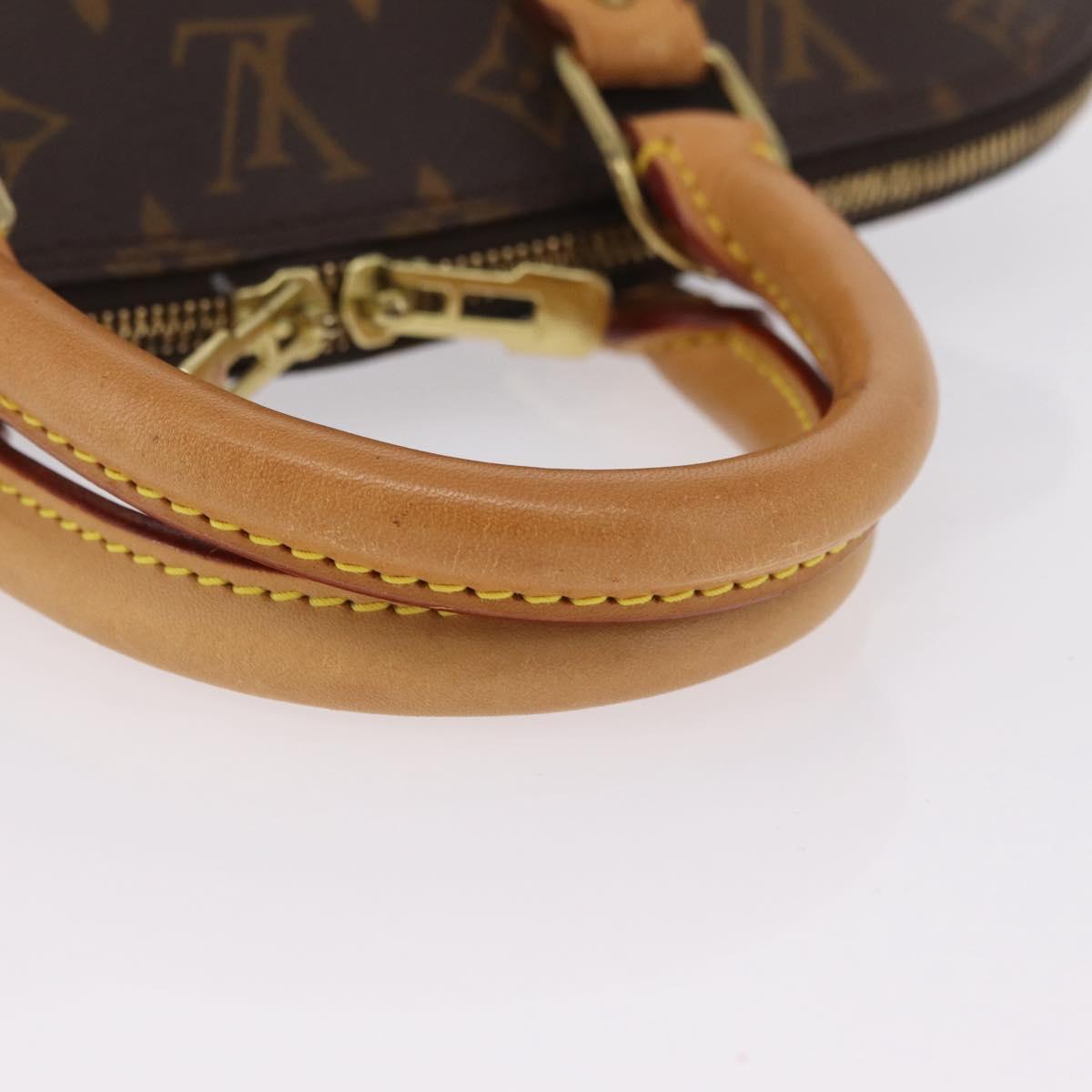 LOUIS VUITTON Monogram Alma Hand Bag M51130 LV Auth LN066A