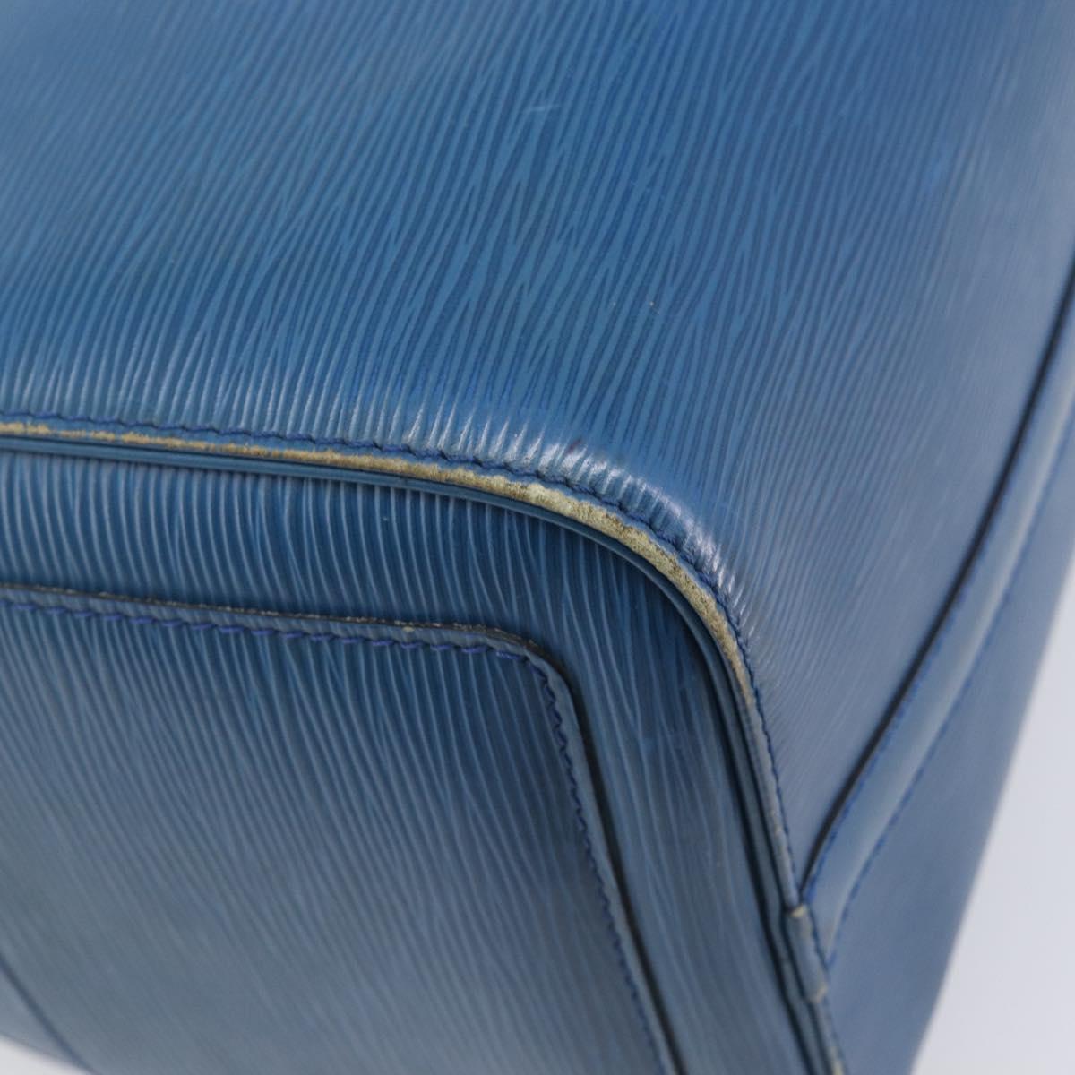 LOUIS VUITTON Epi Speedy 30 Hand Bag Toledo Blue M43005 LV Auth LN070