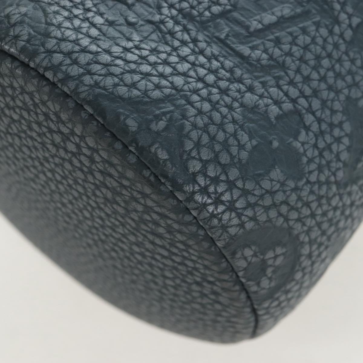 LOUIS VUITTON Taurillon Monogram Climbing Chalk Nano Bag Gray M81572 LN075SAM