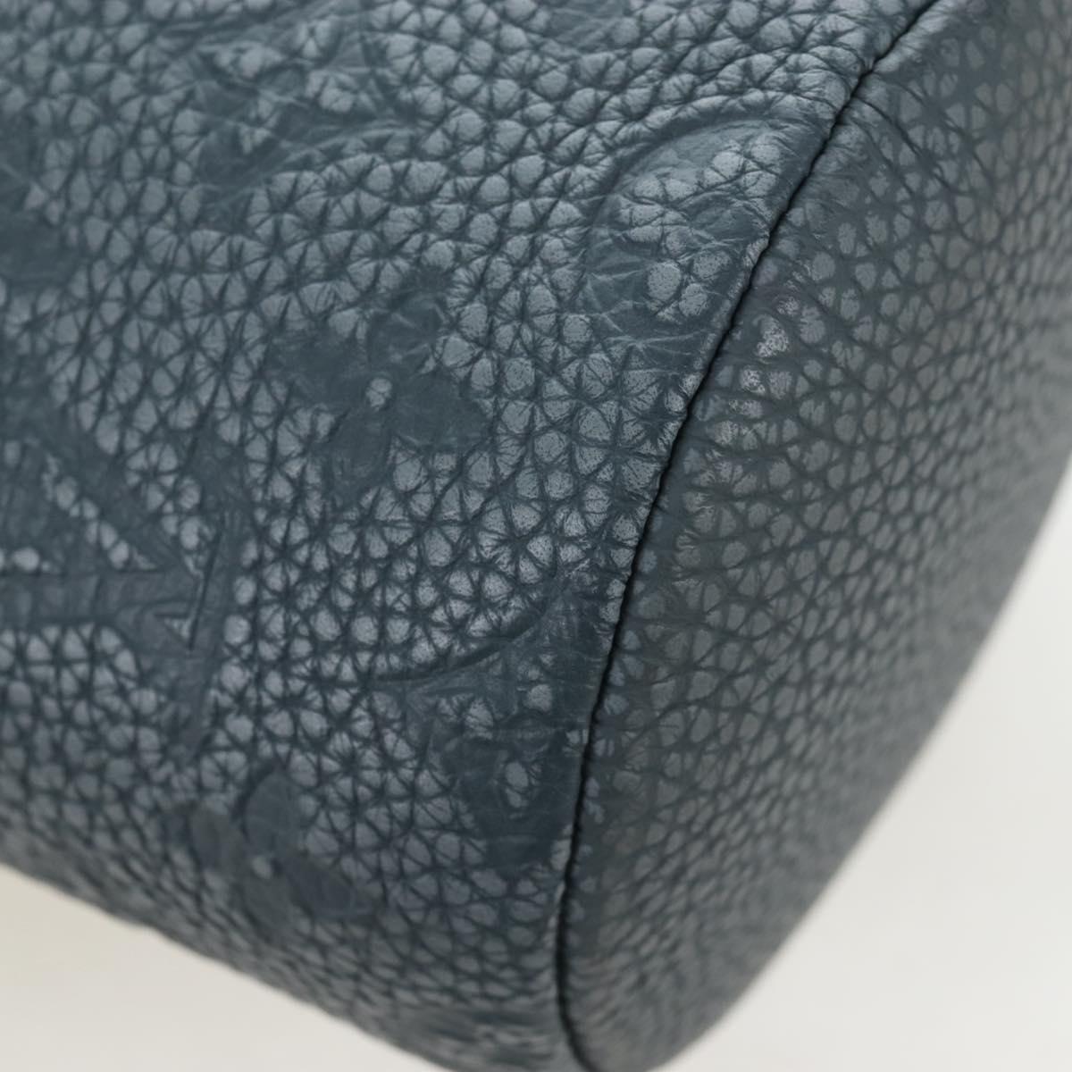 LOUIS VUITTON Taurillon Monogram Climbing Chalk Nano Bag Gray M81572 LN075SAM