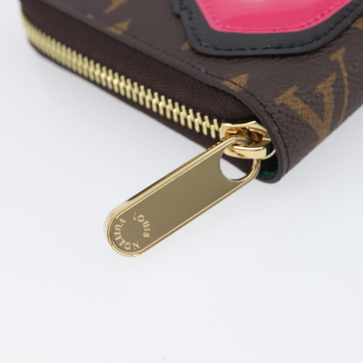 LOUIS VUITTON Monogram sun yitian Zippy Wallet Long Wallet M83689 LV Auth LN089M