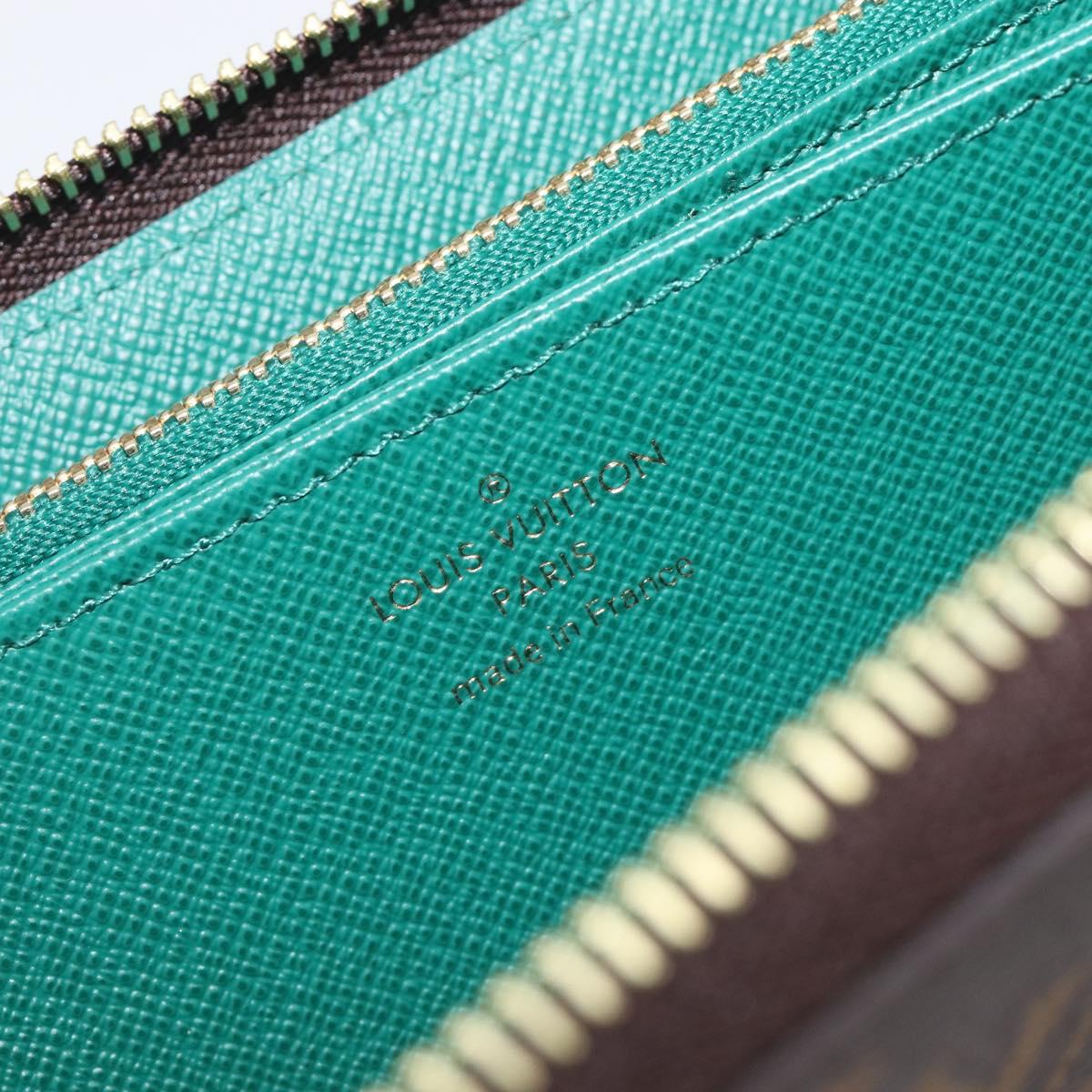 LOUIS VUITTON Monogram sun yitian Zippy Wallet Long Wallet M83689 LV Auth LN089M