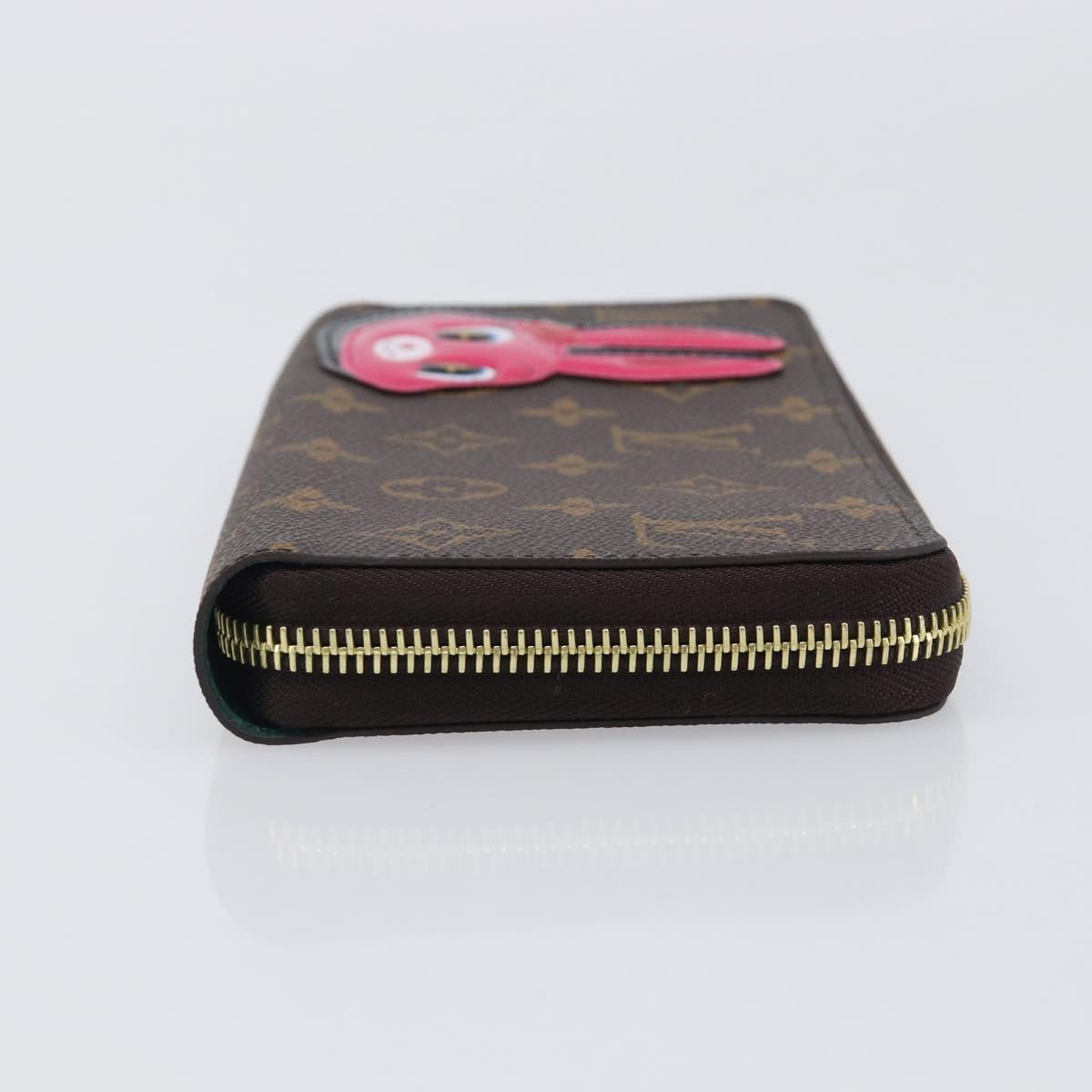 LOUIS VUITTON Monogram sun yitian Zippy Wallet Long Wallet M83689 LV Auth LN089M