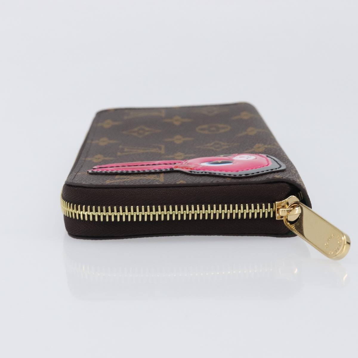 LOUIS VUITTON Monogram sun yitian Zippy Wallet Long Wallet M83689 LV Auth LN089M