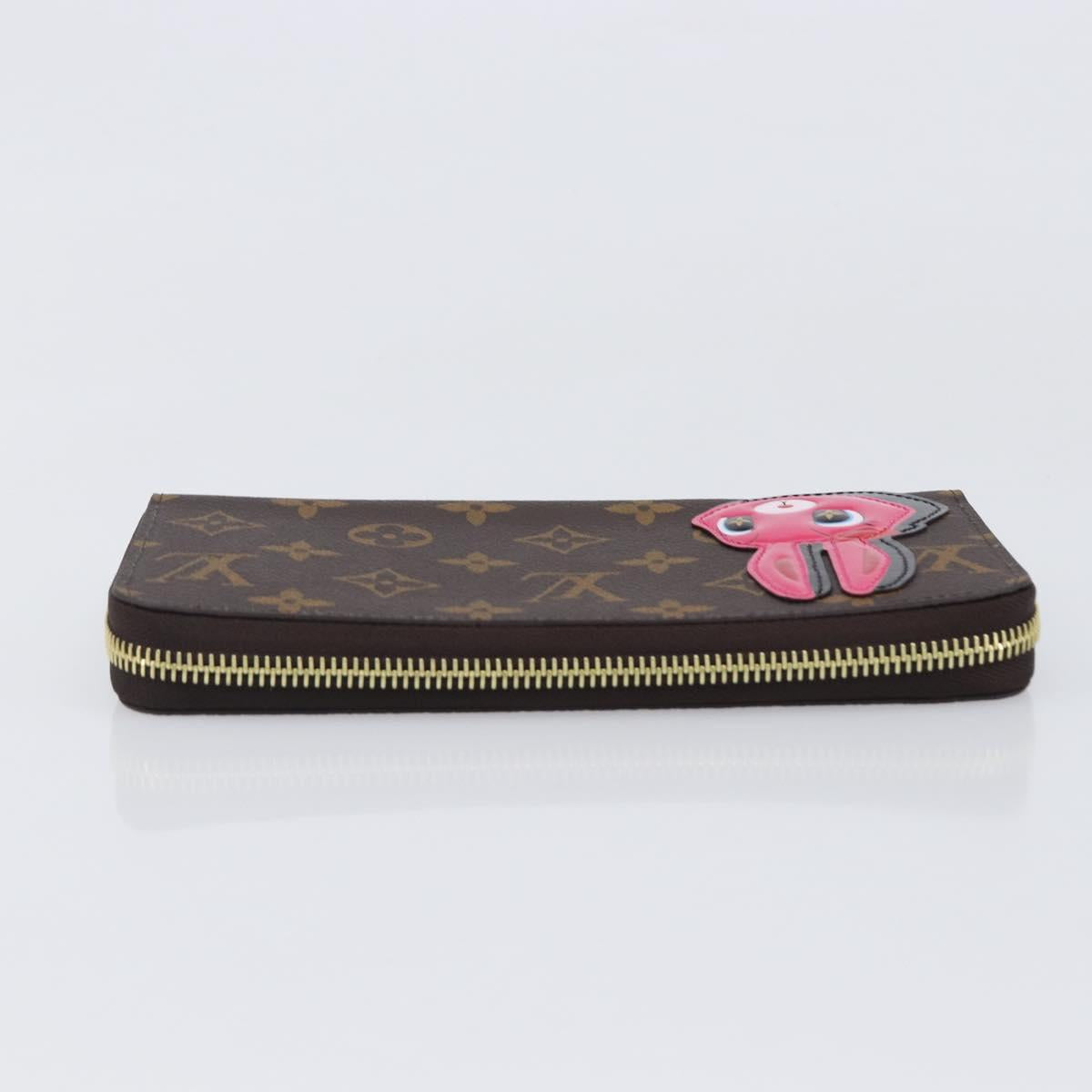 LOUIS VUITTON Monogram sun yitian Zippy Wallet Long Wallet M83689 LV Auth LN089M
