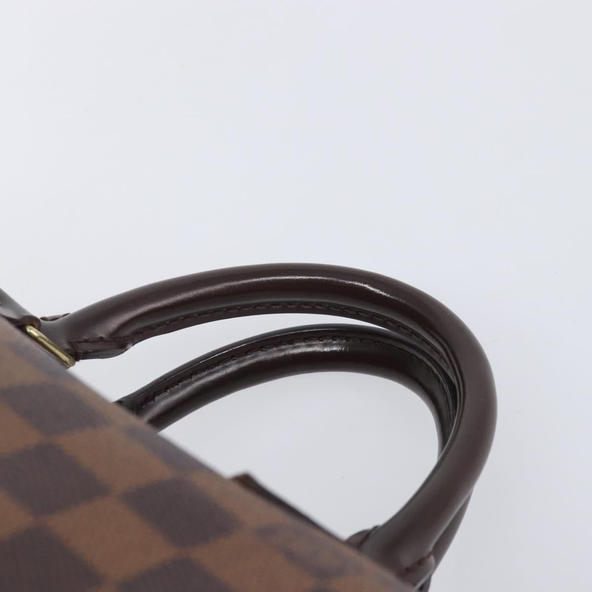 LOUIS VUITTON Damier Ebene Speedy 30 Hand Bag N41364 LV Auth LN098V