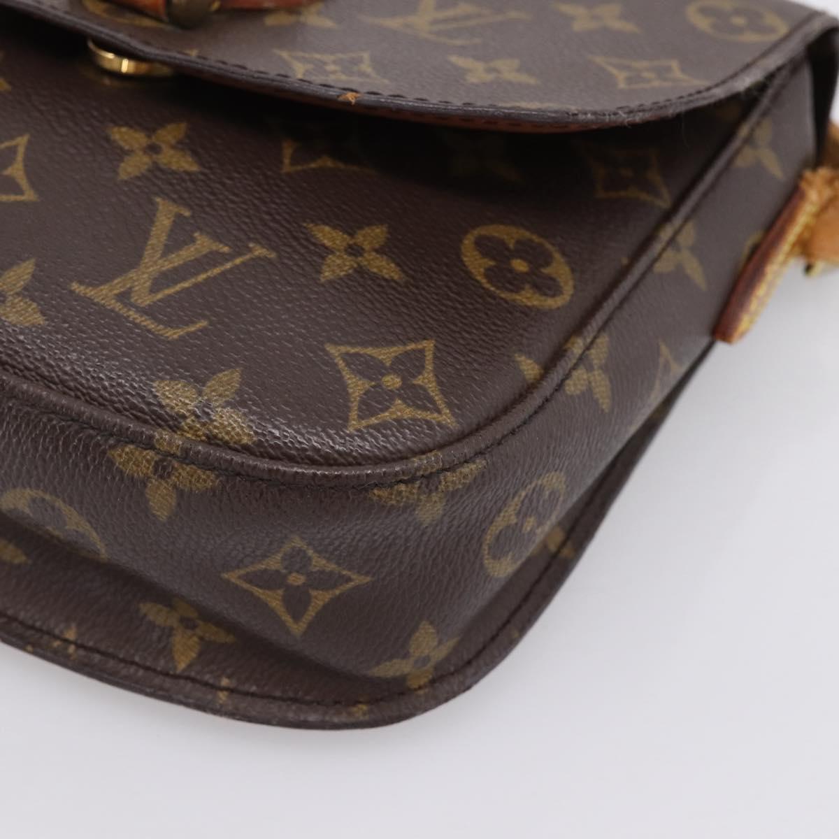 LOUIS VUITTON Monogram Saint Cloud MM Shoulder Bag M51243 LV Auth LN126