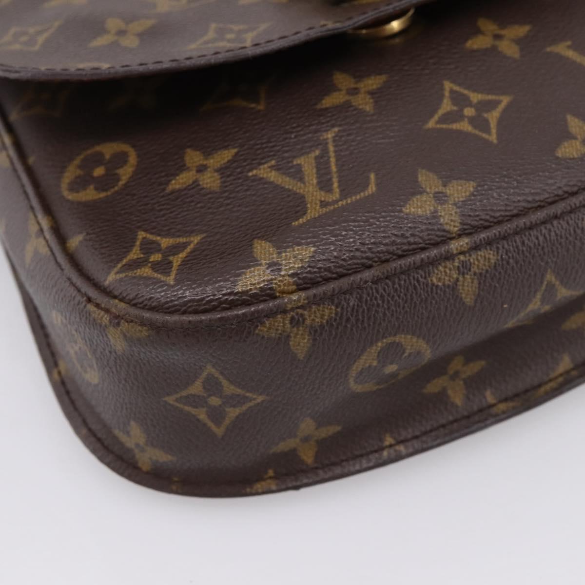 LOUIS VUITTON Monogram Saint Cloud MM Shoulder Bag M51243 LV Auth LN126