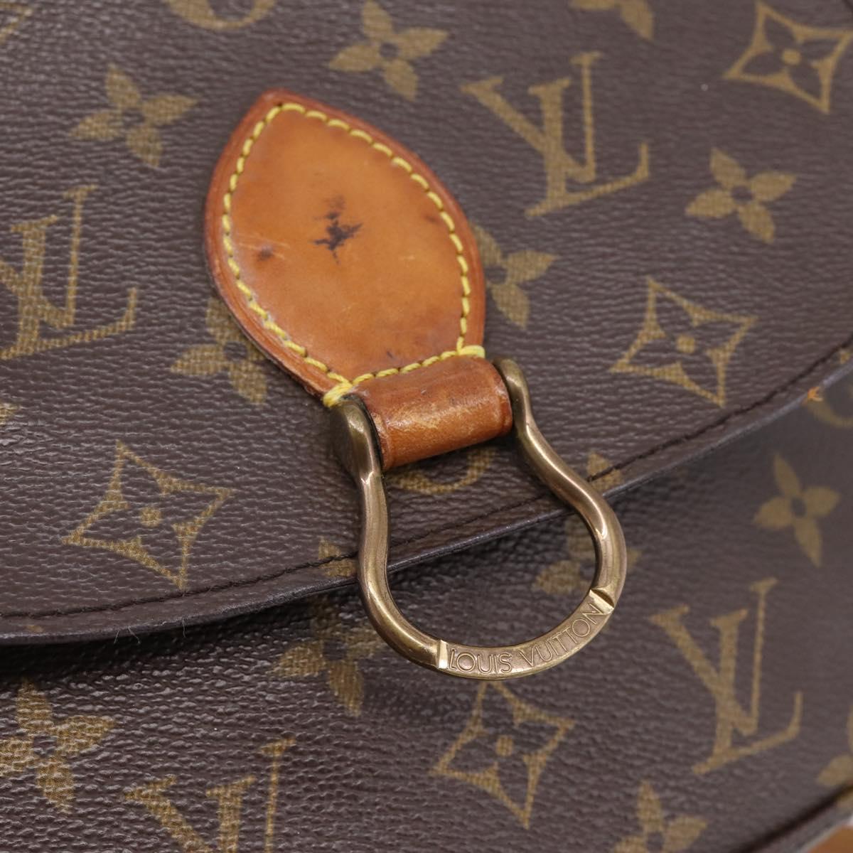LOUIS VUITTON Monogram Saint Cloud MM Shoulder Bag M51243 LV Auth LN126