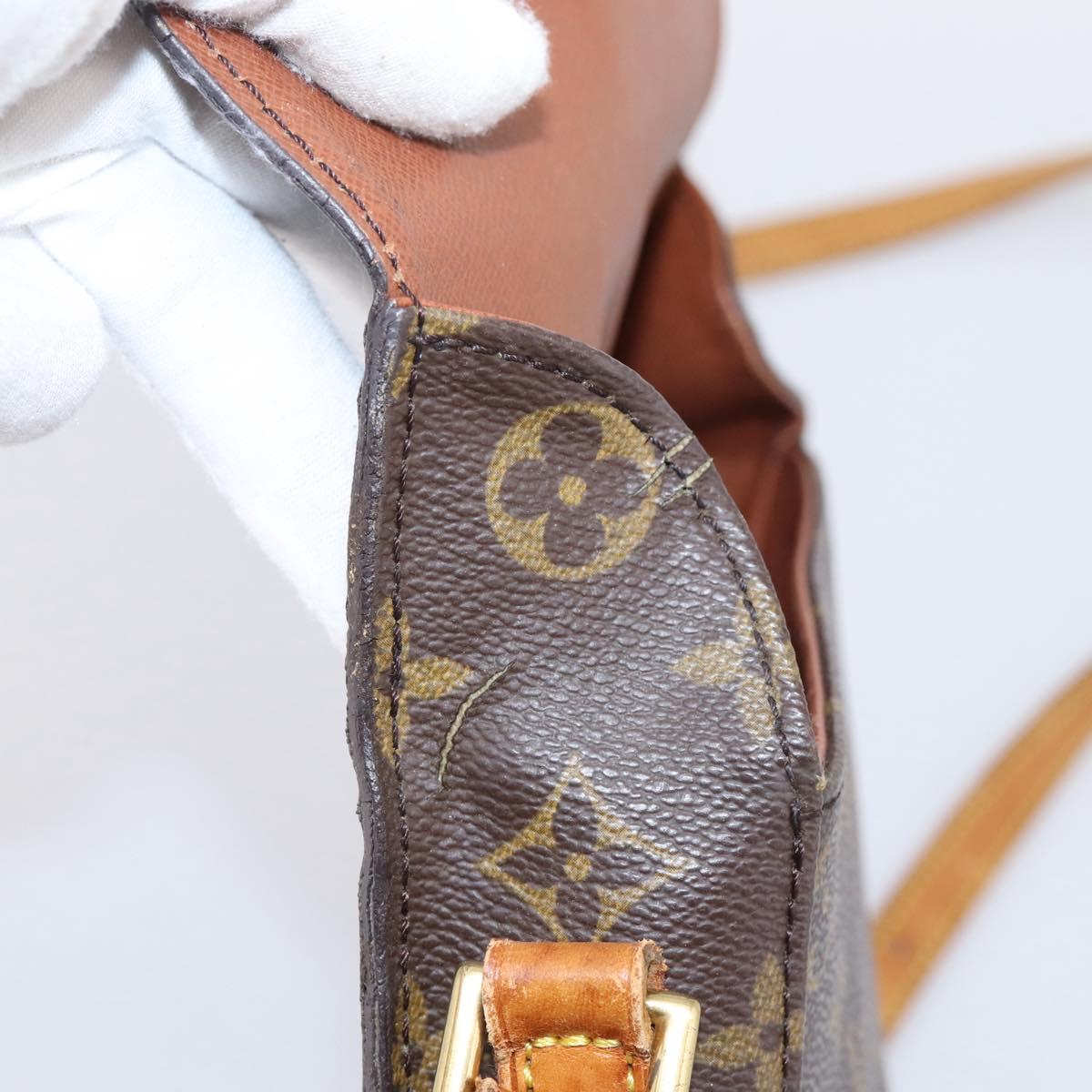 LOUIS VUITTON Monogram Saint Cloud MM Shoulder Bag M51243 LV Auth LN126