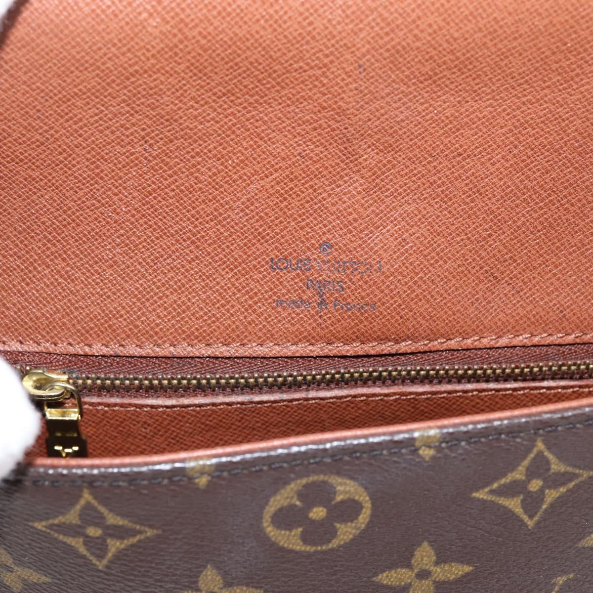 LOUIS VUITTON Monogram Saint Cloud MM Shoulder Bag M51243 LV Auth LN126