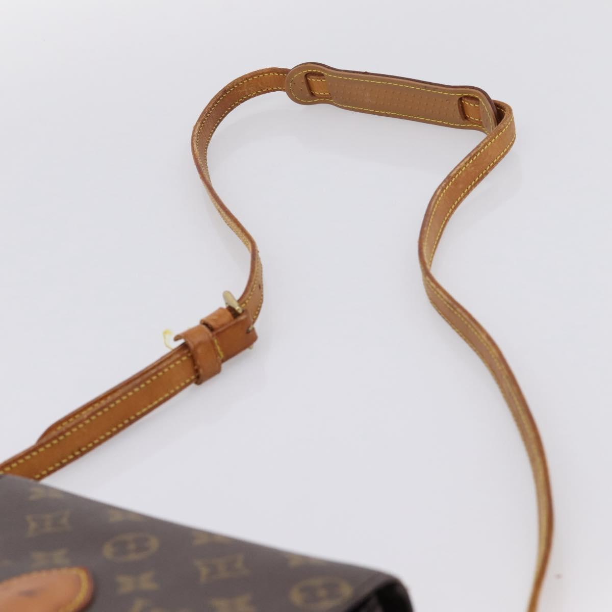 LOUIS VUITTON Monogram Saint Cloud MM Shoulder Bag M51243 LV Auth LN126