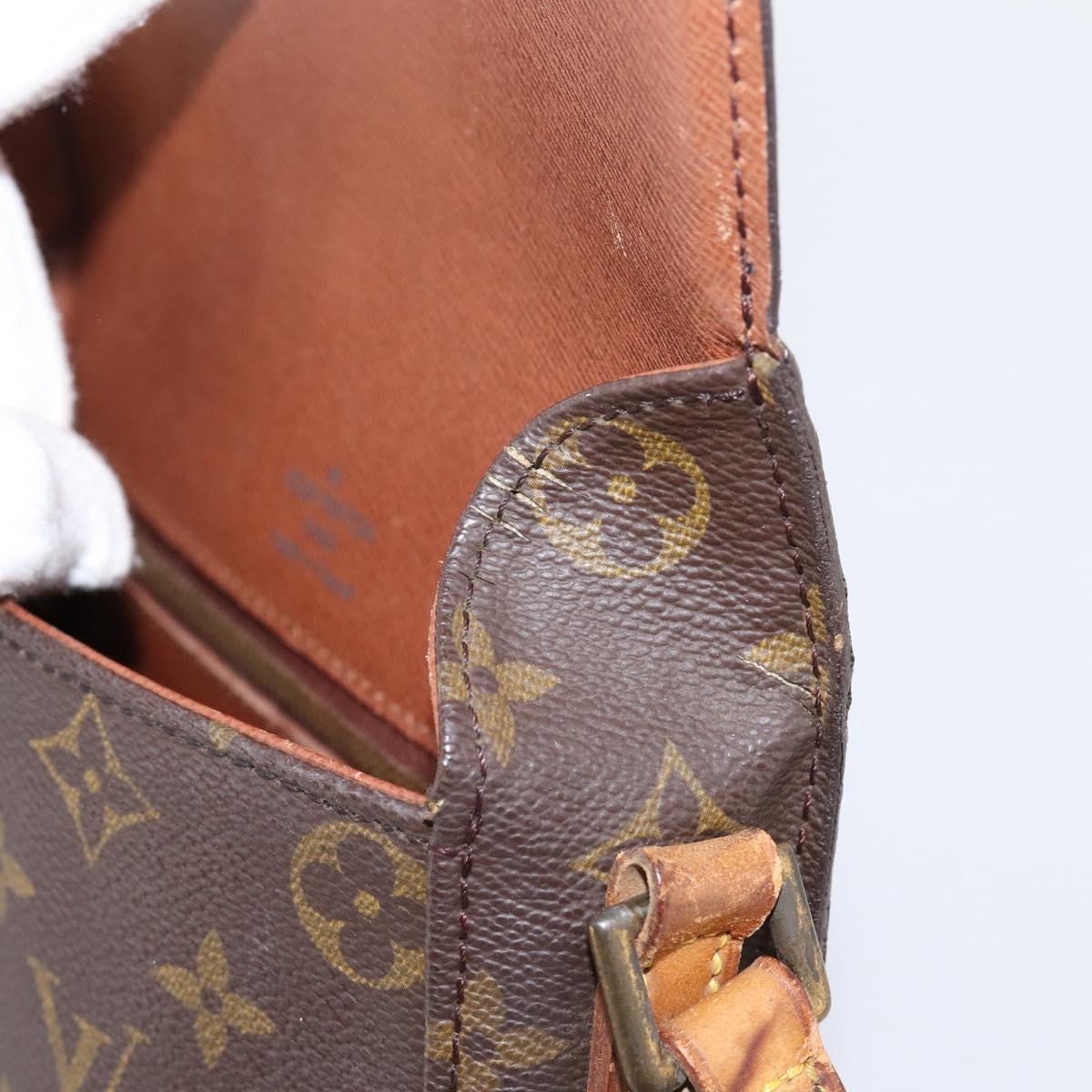 LOUIS VUITTON Monogram Saint Cloud MM Shoulder Bag M51243 LV Auth LN149