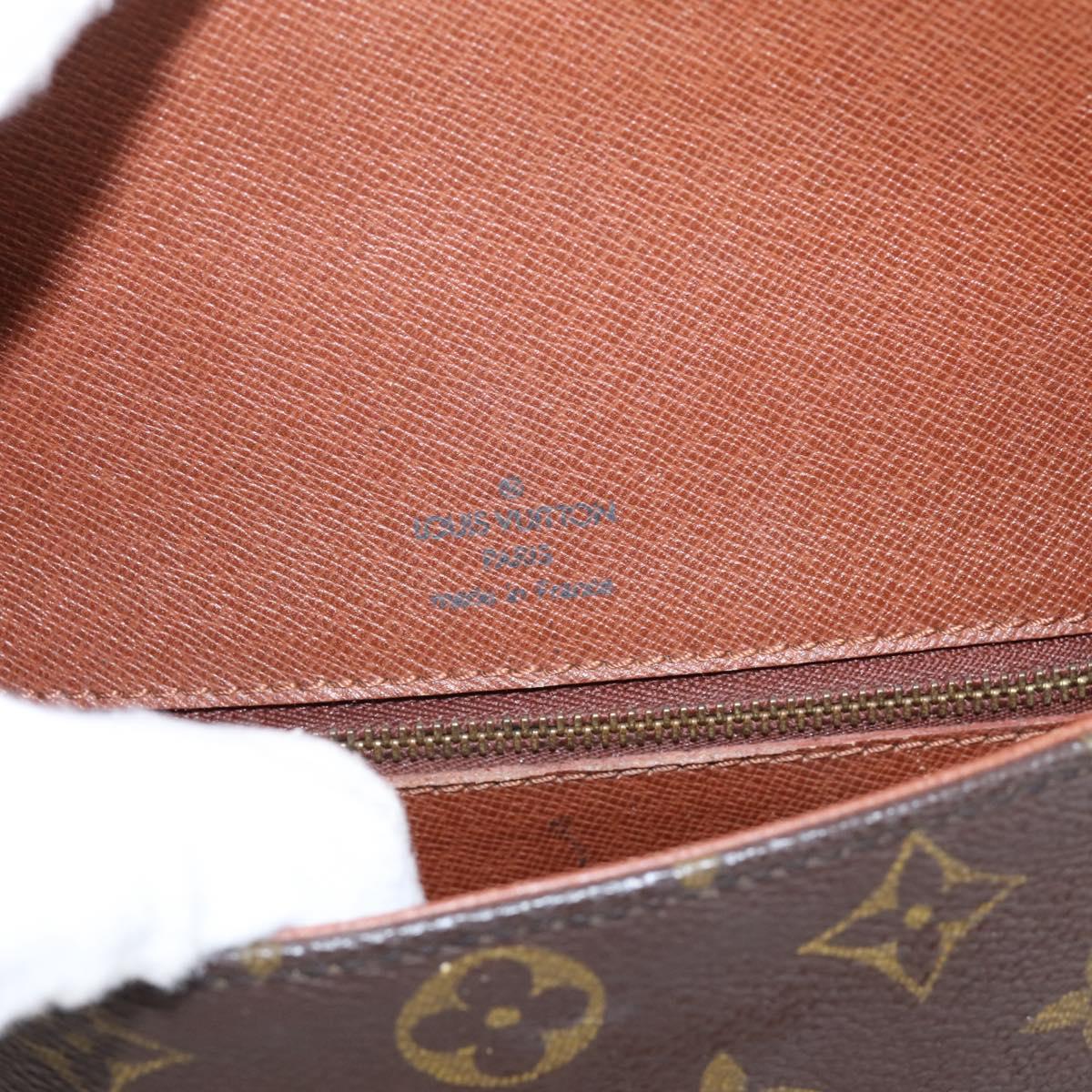 LOUIS VUITTON Monogram Saint Cloud MM Shoulder Bag M51243 LV Auth LN149