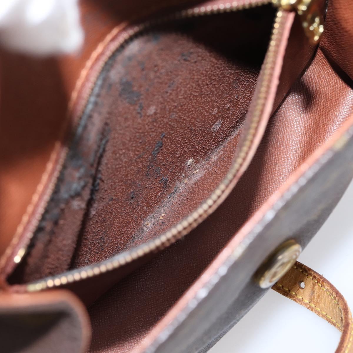 LOUIS VUITTON Monogram Saint Cloud MM Shoulder Bag M51243 LV Auth LN149