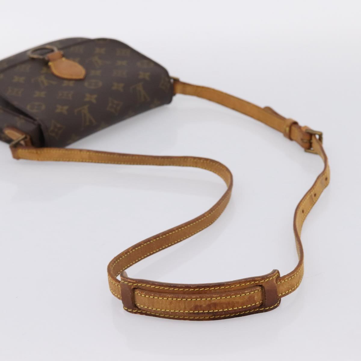 LOUIS VUITTON Monogram Saint Cloud MM Shoulder Bag M51243 LV Auth LN149
