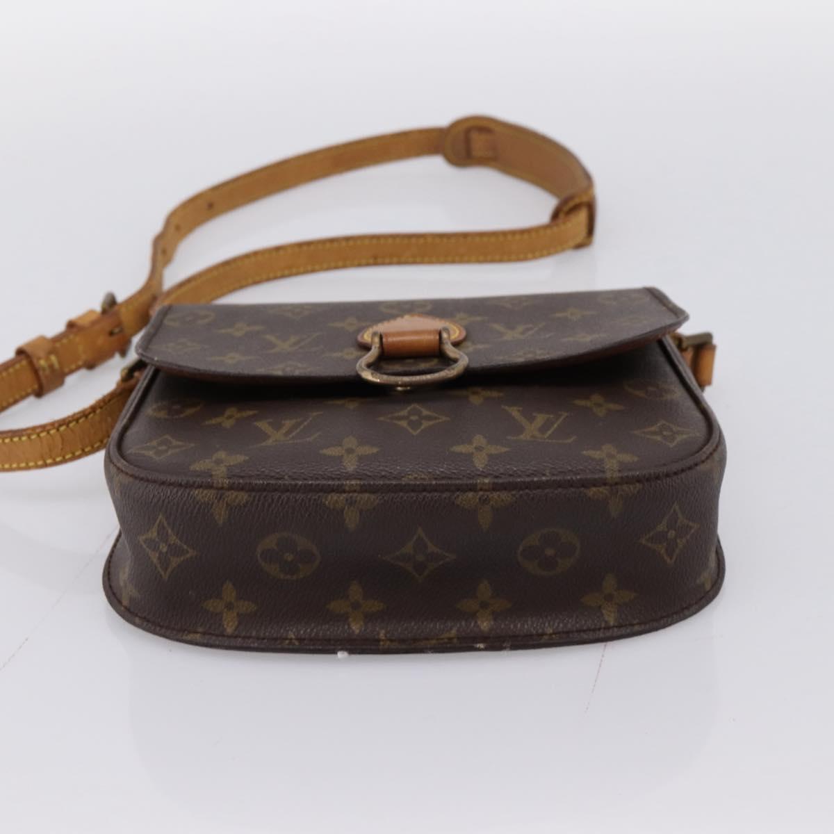 LOUIS VUITTON Monogram Saint Cloud MM Shoulder Bag M51243 LV Auth LN149