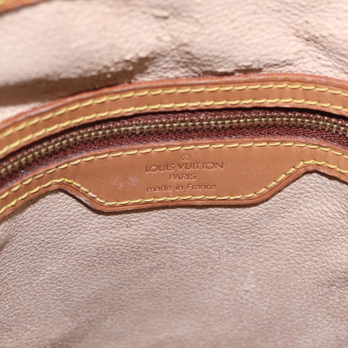 LOUIS VUITTON Monogram Bucket GM Shoulder Bag M42236 LV Auth LN151