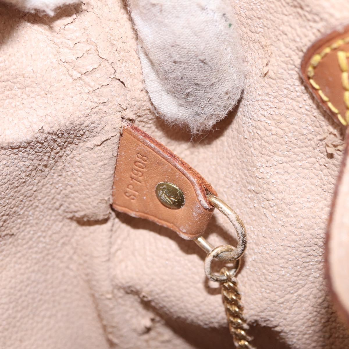 LOUIS VUITTON Monogram Bucket GM Shoulder Bag M42236 LV Auth LN151