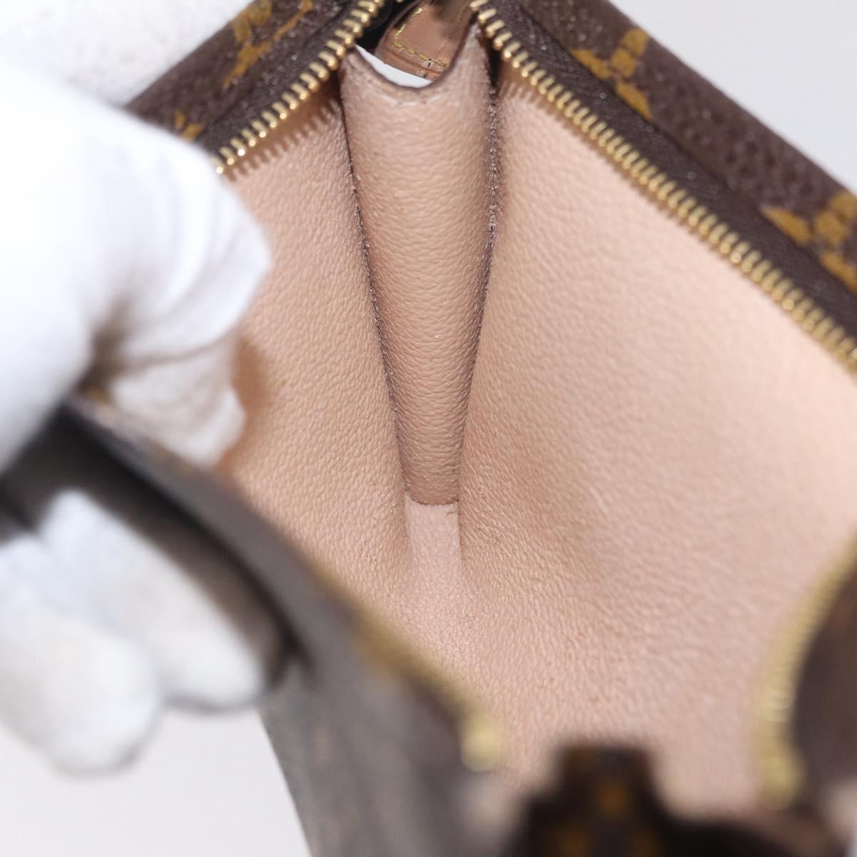 LOUIS VUITTON Monogram Bucket GM Accessory Pouch LV Auth LN152