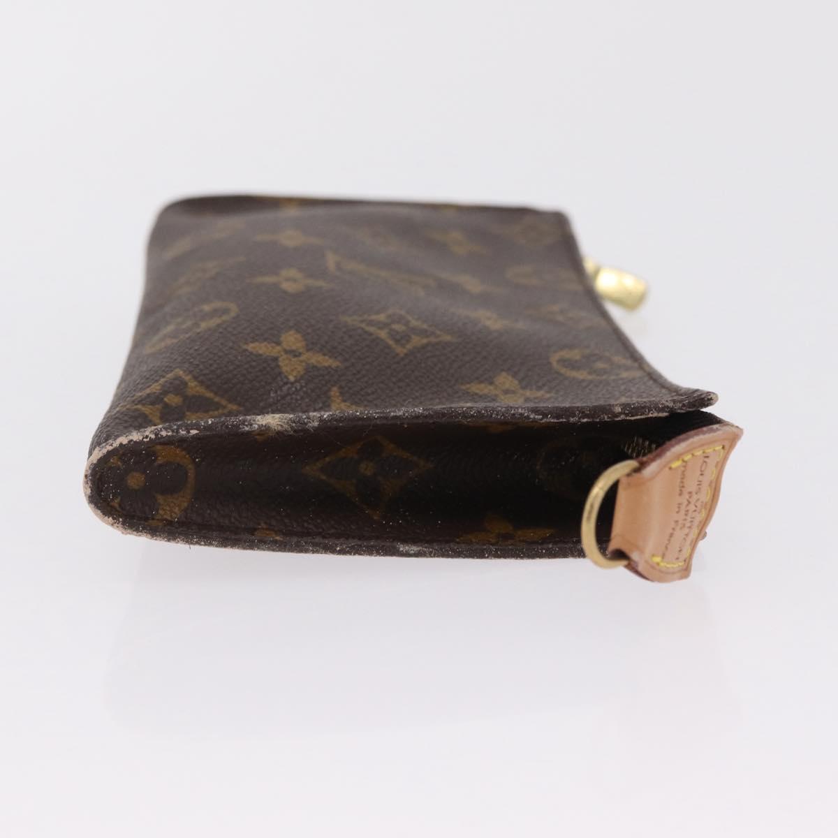 LOUIS VUITTON Monogram Bucket GM Accessory Pouch LV Auth LN152