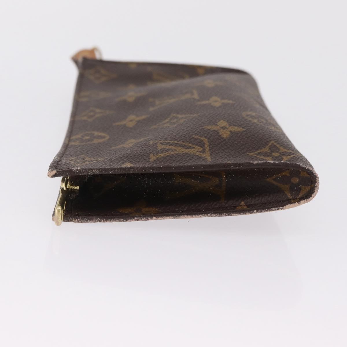 LOUIS VUITTON Monogram Bucket GM Accessory Pouch LV Auth LN152