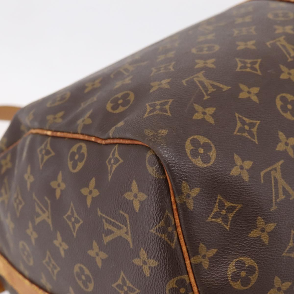LOUIS VUITTON Monogram Keepall Bandouliere 60 Boston Bag M41412 LV Auth LN156