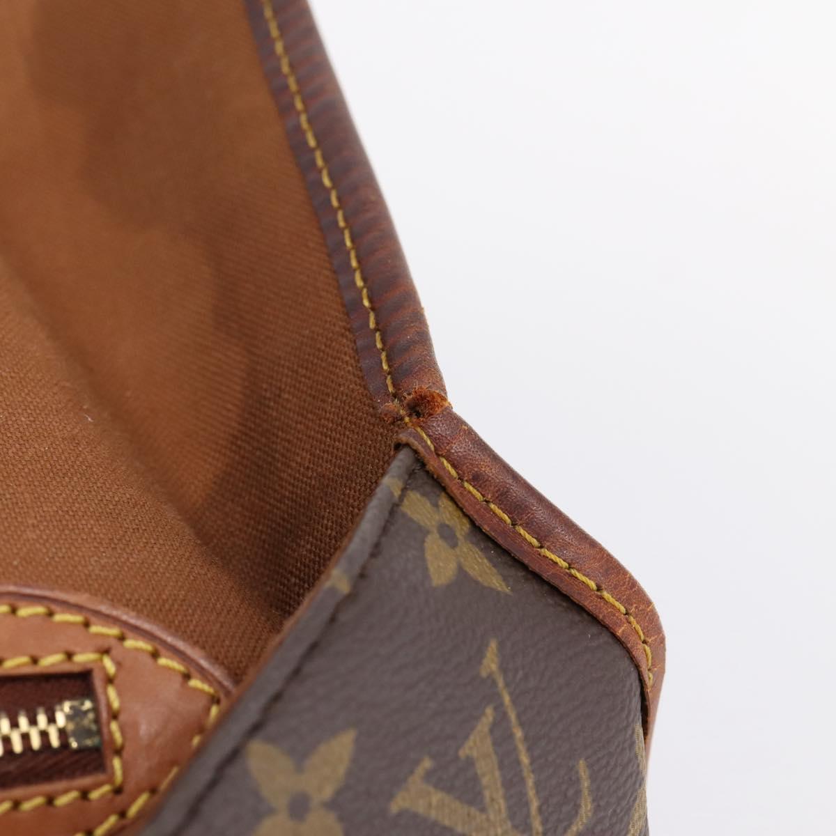LOUIS VUITTON Monogram Beverly Hand Bag M51121 LV Auth LN157