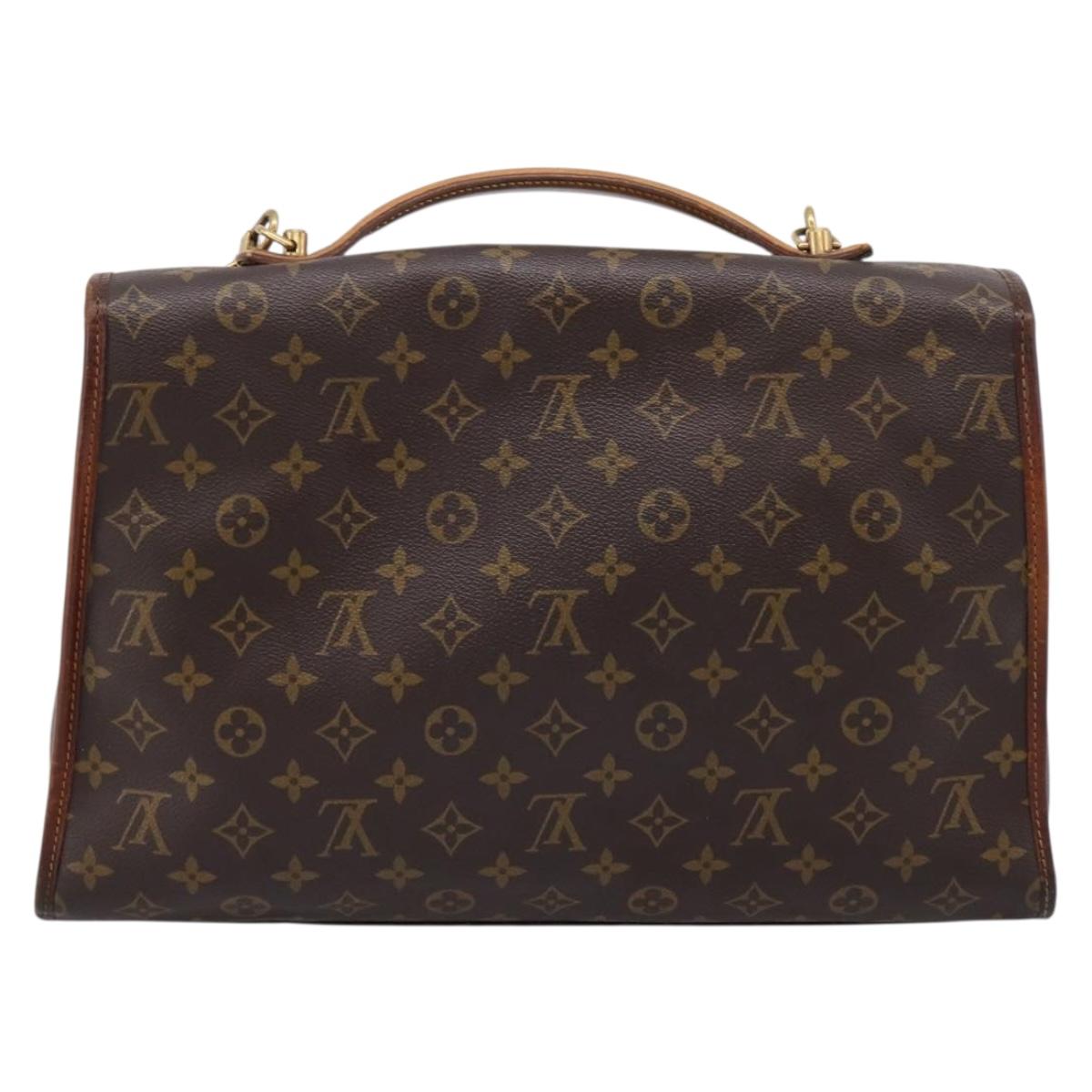 LOUIS VUITTON Monogram Beverly Hand Bag M51121 LV Auth LN157