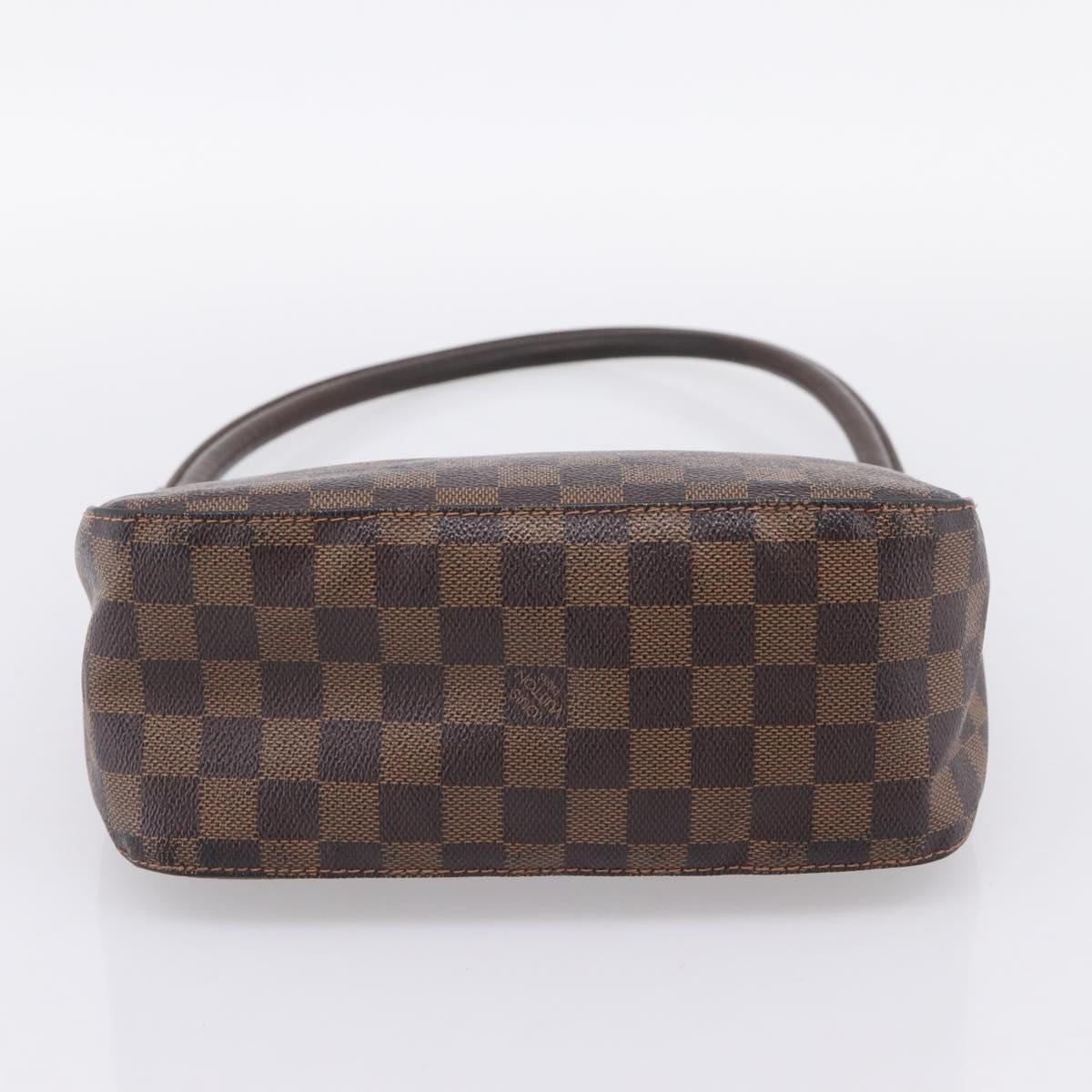 LOUIS VUITTON Damier Ebene Looping MM Shoulder Bag SPO LV Auth LN162