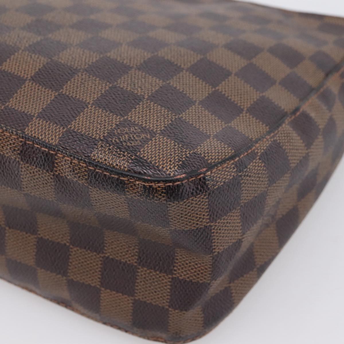 LOUIS VUITTON Damier Ebene Looping MM Shoulder Bag SPO LV Auth LN162