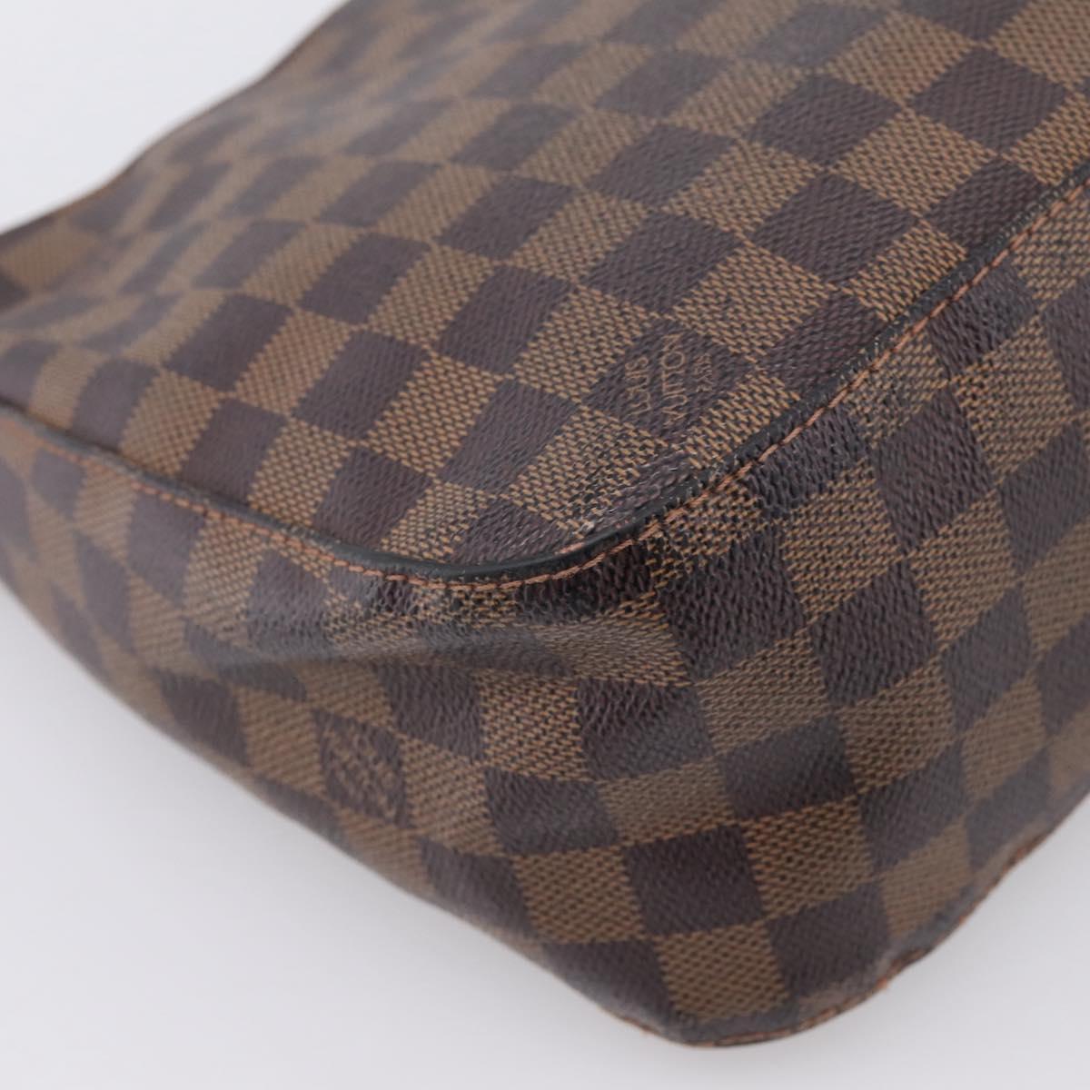 LOUIS VUITTON Damier Ebene Looping MM Shoulder Bag SPO LV Auth LN162