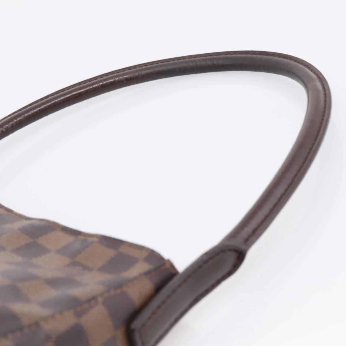 LOUIS VUITTON Damier Ebene Looping MM Shoulder Bag SPO LV Auth LN162