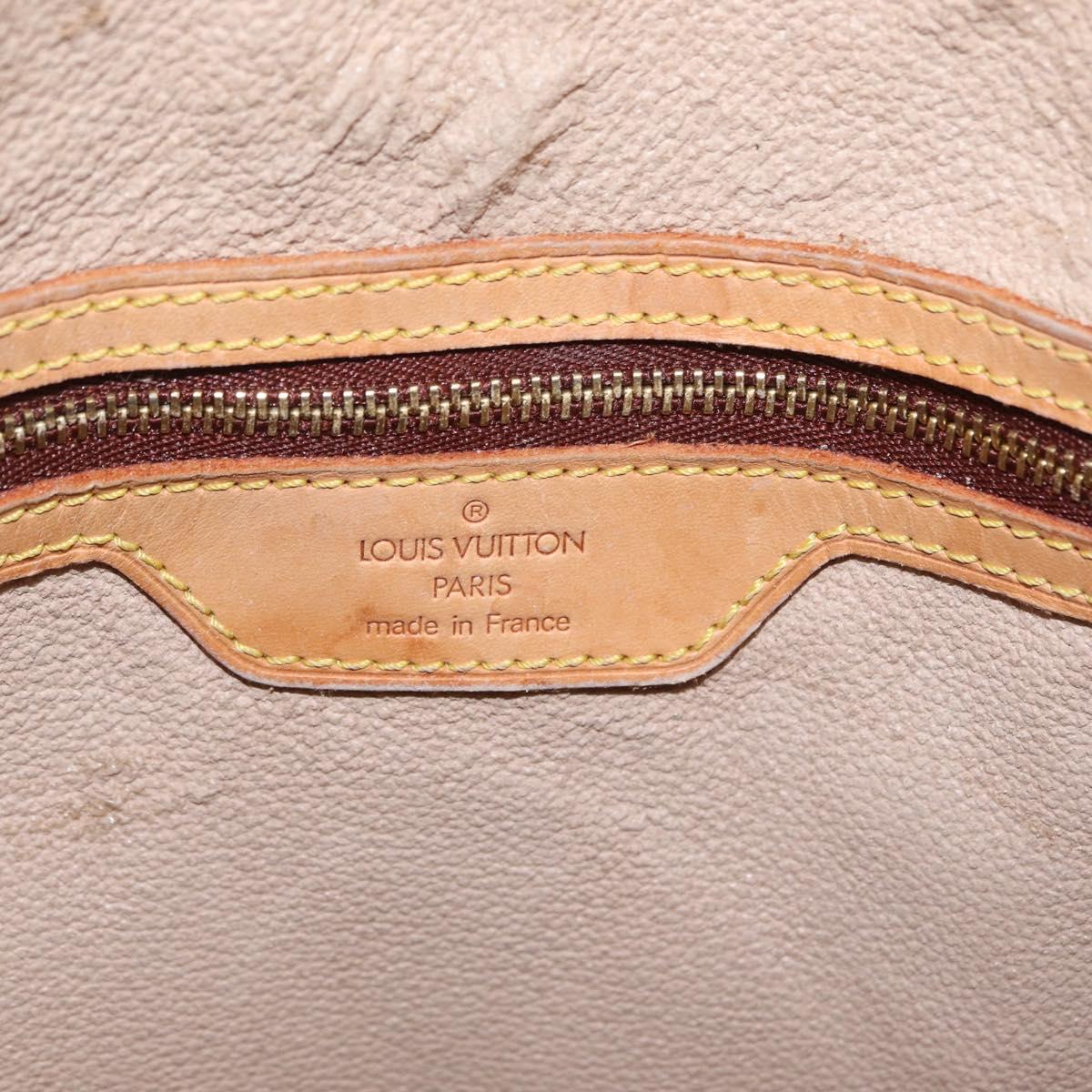 LOUIS VUITTON Monogram Bucket GM Shoulder Bag M42236 LV Auth LN164