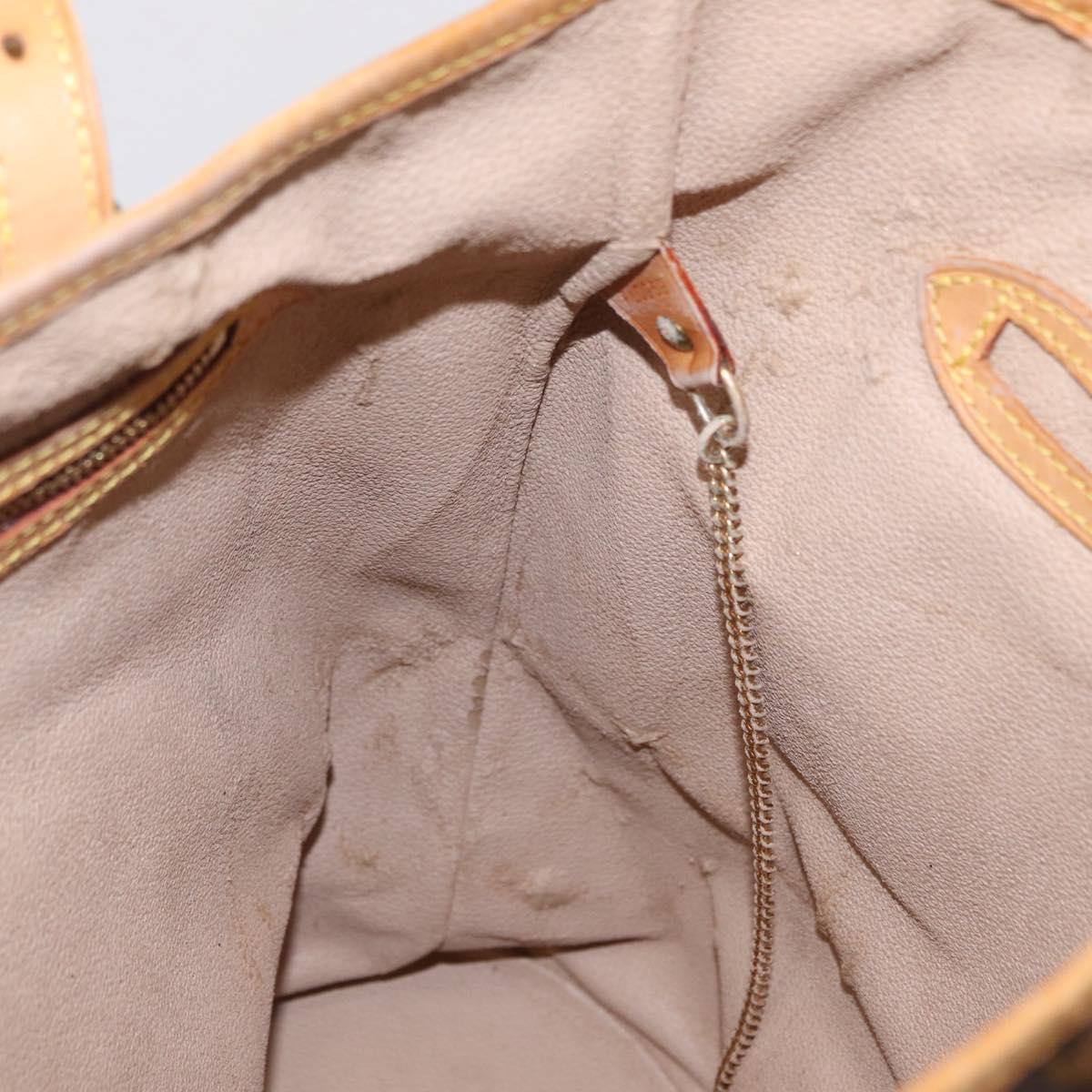 LOUIS VUITTON Monogram Bucket GM Shoulder Bag M42236 LV Auth LN164