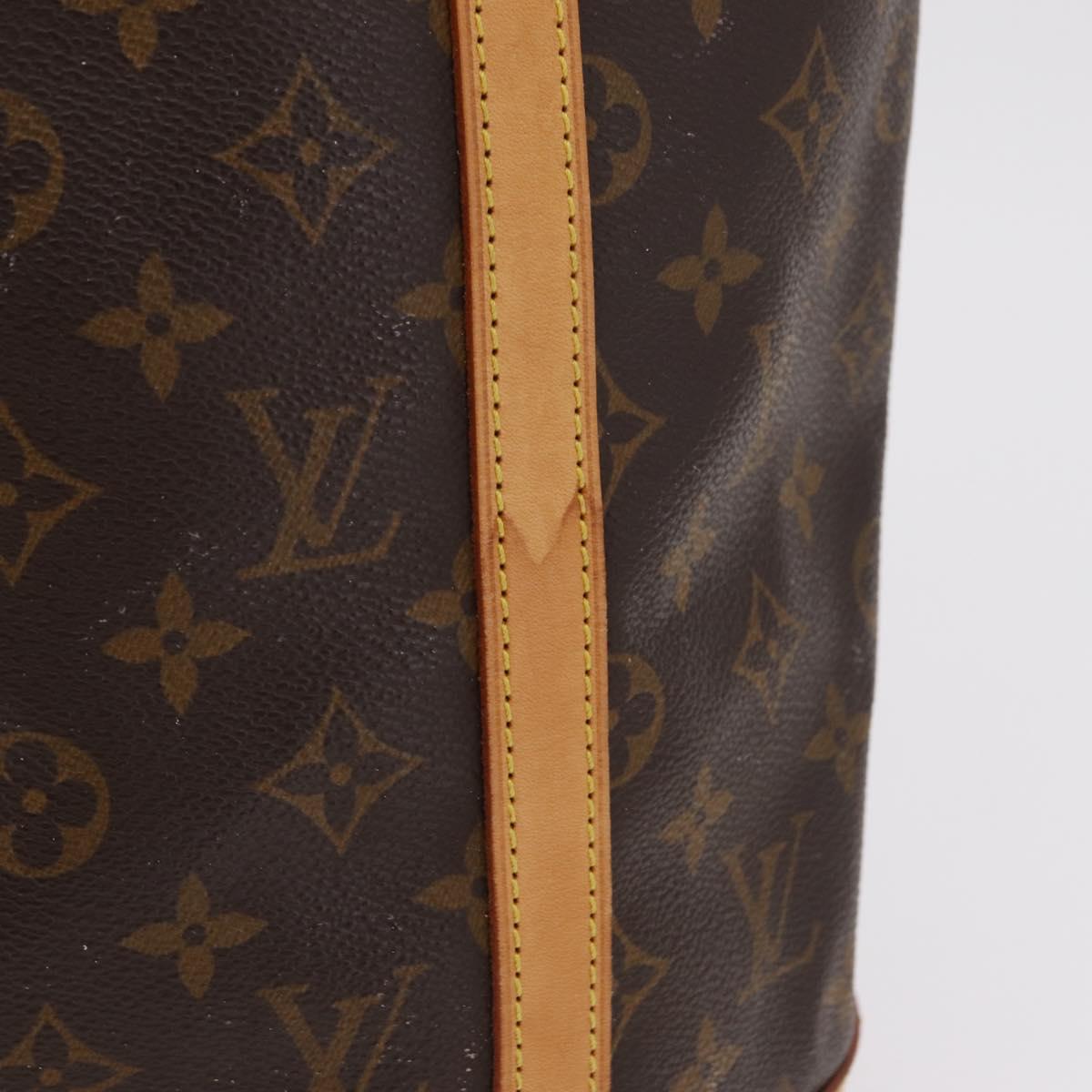 LOUIS VUITTON Monogram Bucket GM Shoulder Bag M42236 LV Auth LN164